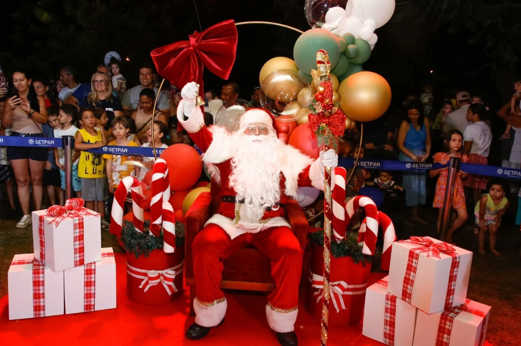 Primeira chegada do Papai Noel abre a magia do Natal em Rio Preto no dia 06 de novembro, com festa gratuita no Parque Municipal Olinda Tarraf